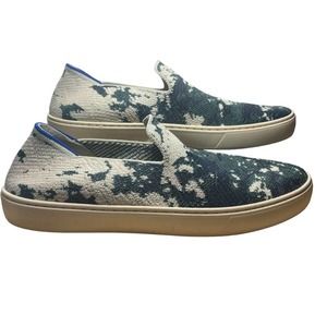 ROTHYS The Sneaker Sea Green Size 10.5 Slip On Shoes Tie Dye RETIRED